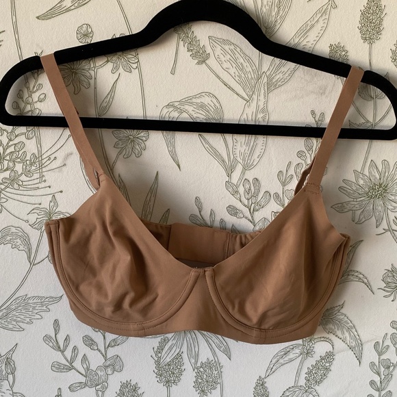 NWT Skims Fits Everybody‎ Unlined Demi Bra- SIENNA Size 30D - Picture 4 of 8